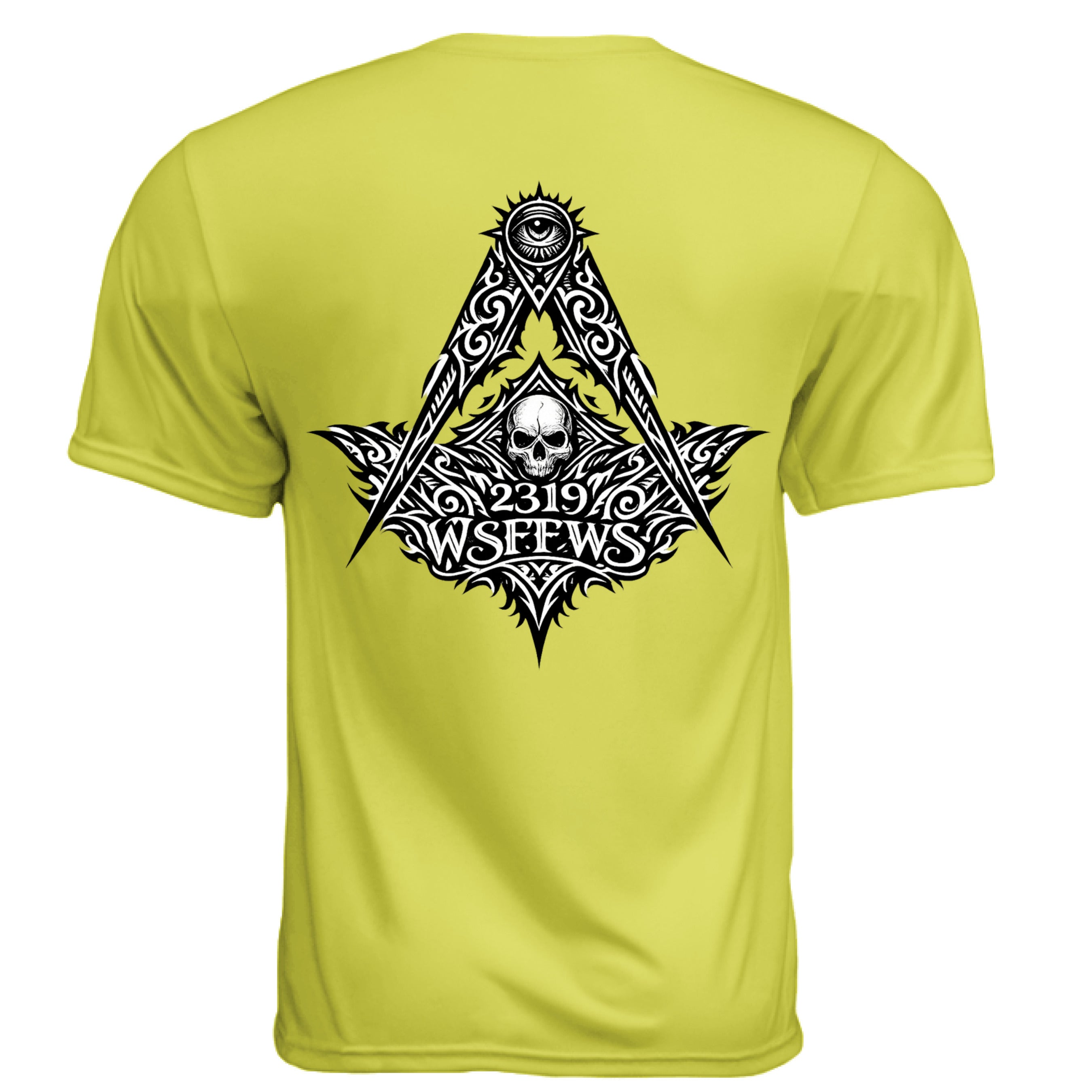 SAFETY YELLOW - BACK