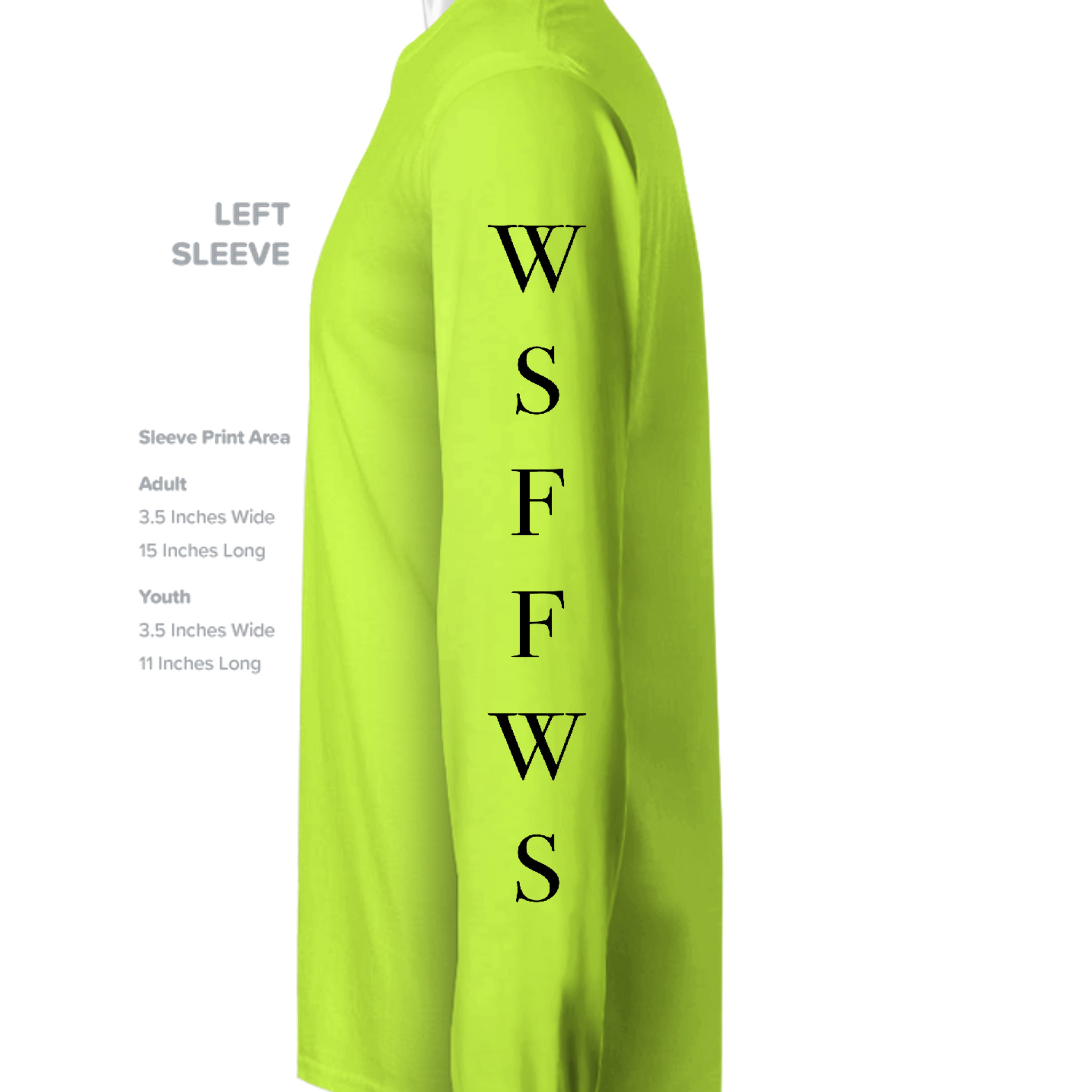 SAFETY YELLOW - N3165 - SLEEVE_LEFT